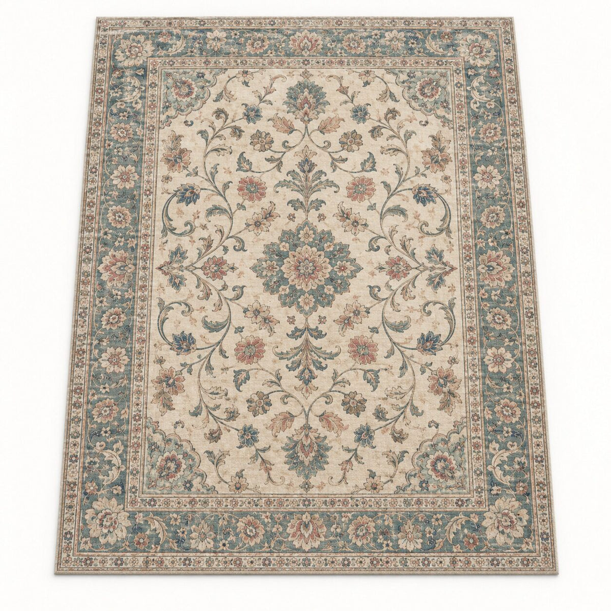 Antique Garden Chinese-Inspired Area Rug