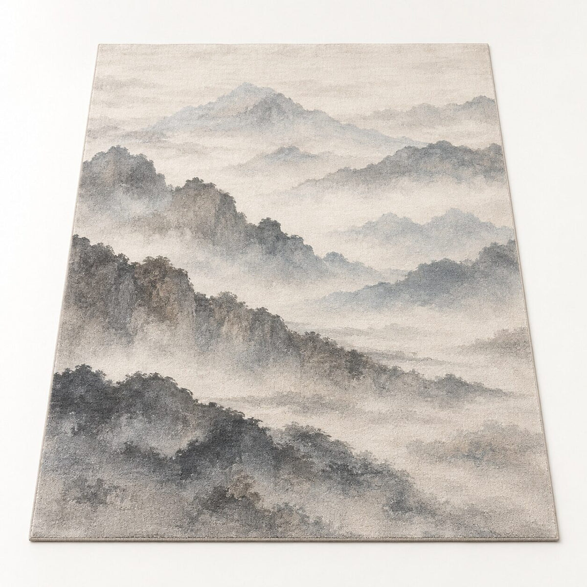 Mountain Veil Chinese-Inspired Area Rug