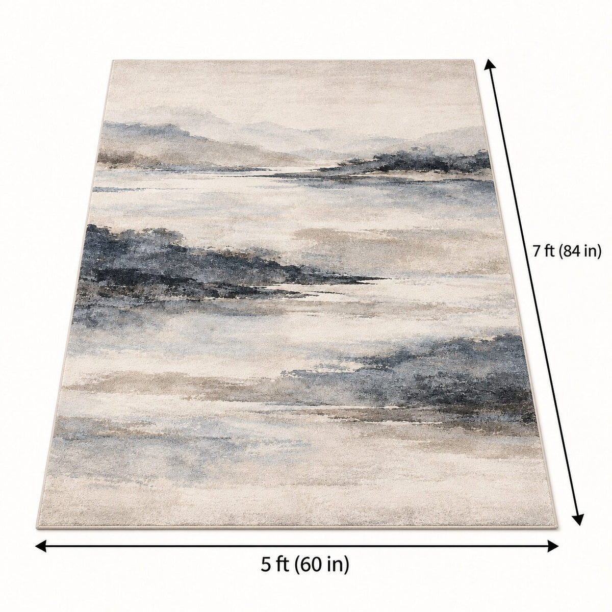 River Mist Chinese-Inspired Area Rug