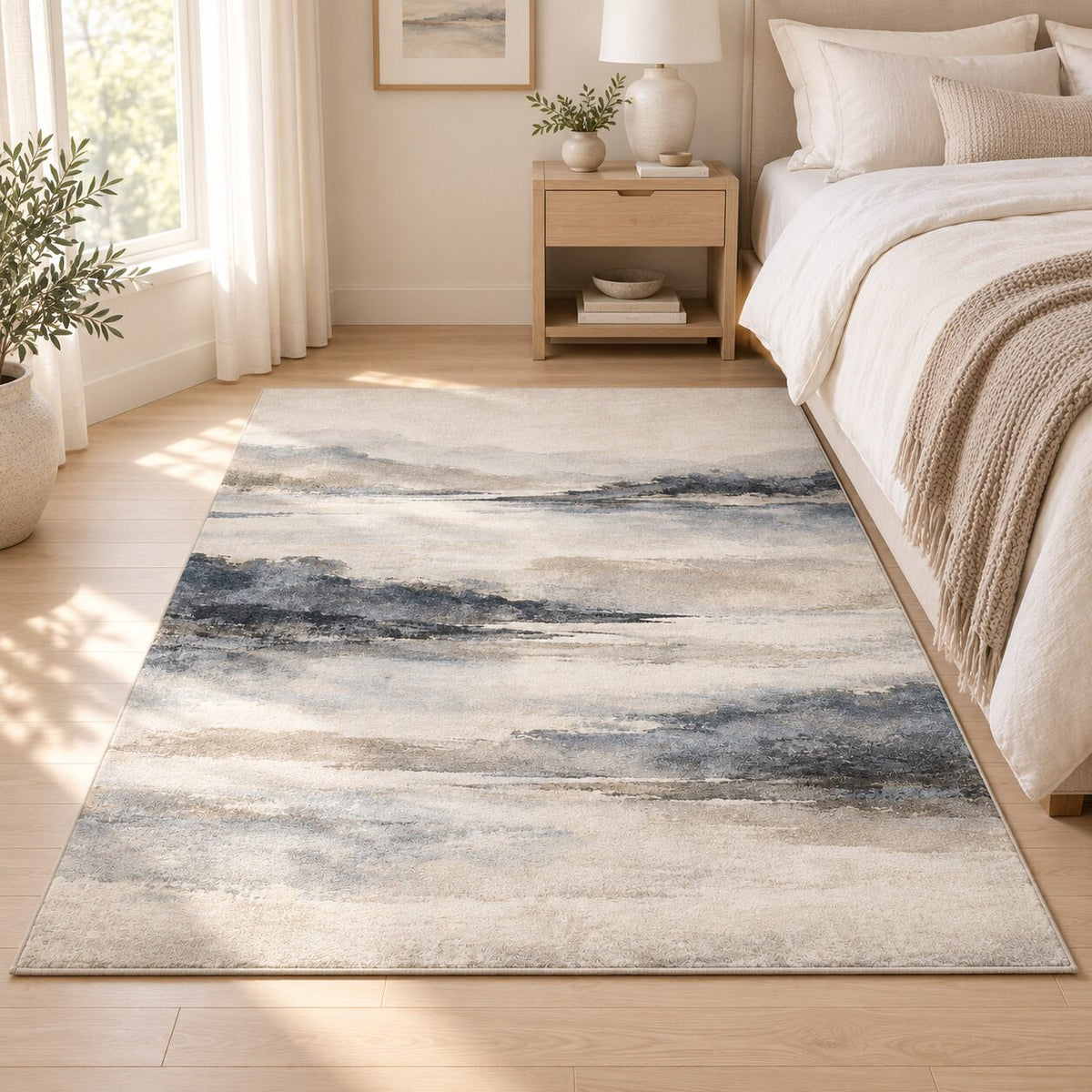 River Mist Chinese-Inspired Area Rug